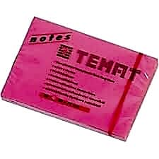 TEMAT 50X75MM NOT KAĞIDI FOSFORLU PEMBE