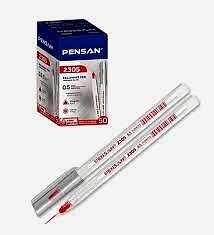 PENSAN 2305 TÜKENMEZ KALEM ÜÇGEN 0.5 MM KIRMIZI