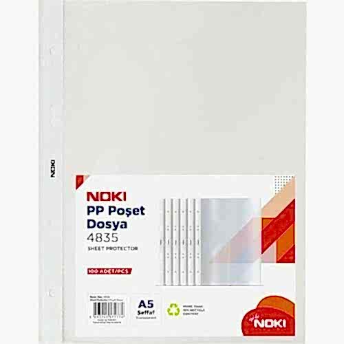 NOKİ 4835 A5 100LU POŞET DOSYA