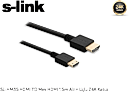 S-LİNK SL-HM35 HDMI TO MİNİ HDMİ ÇEVİRİCİ