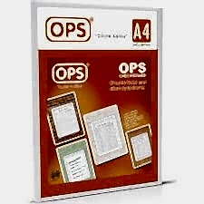 OPS AFİŞ TAŞIYICI A4 DİKEY DUVAR TİPİ OPS 071