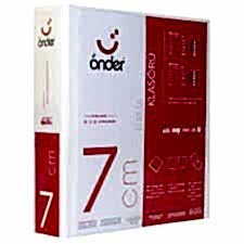 ÖNDER 7CM 2D BEYAZ A4 KLASÖR