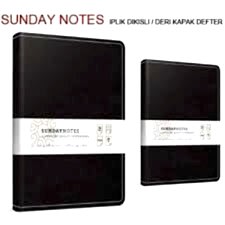 GIPTA SUNDAY NOTES İP.DK.DER.KP.DEF. 17X24 140YP ÇİZGİSİZ