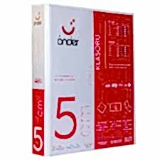 ÖNDER 5CM 4D BEYAZ A4 KLASÖR