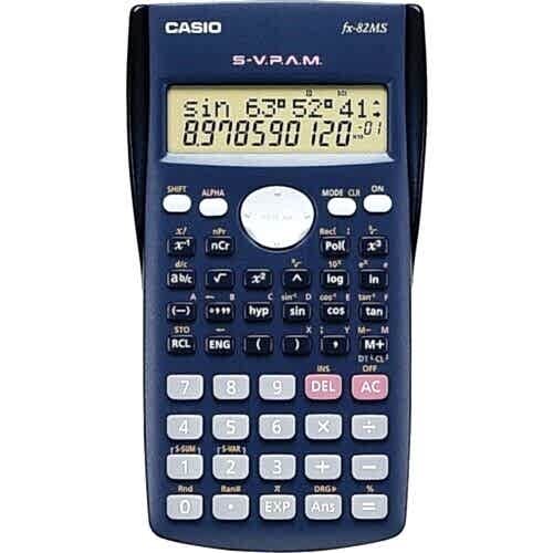 CASIO FX-82MS HESAP MAKİNASI