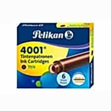 PELİKAN 4001 6LI KAHVE DOLMA KALEM KARTUŞU KÇK