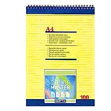 GIPTA 1372 COLOR MASTER A4 100YP CIZGILI BLOKNOT