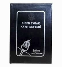 GİDEN EVRAK KAYIT DEFTERİ (LÜKS AJANDA)